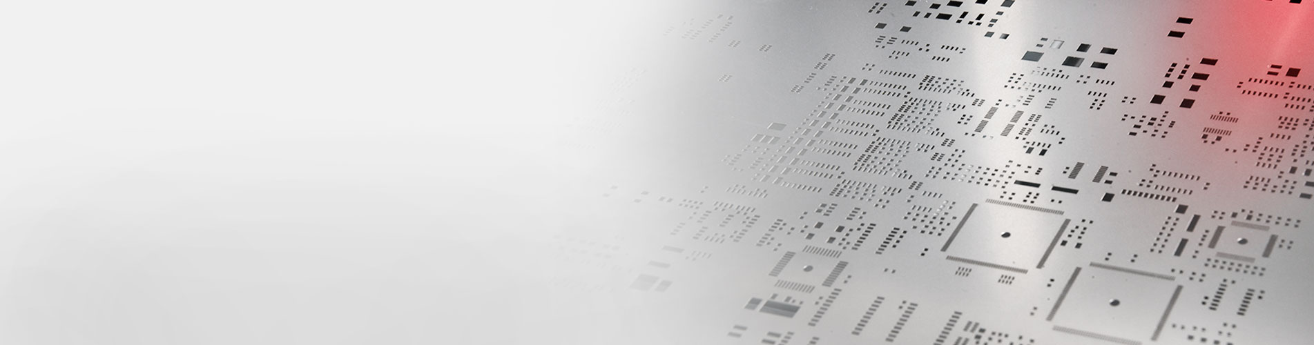 SMD stencils 
for prototype assembly
